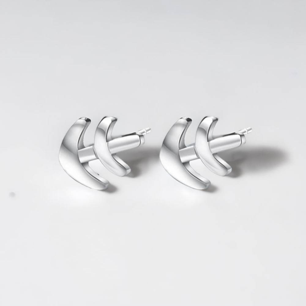 Sterling Silver Stud Earrings Zodiac Sagittarius