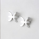 Sterling Silver Stud Earrings Zodiac Pisces