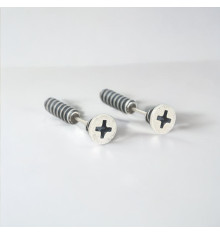 Ohrstecker aus 925er Silber, Schraubsortiment