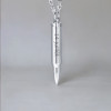 Pendentif personnalise homme acier balle finition polie personnaliser