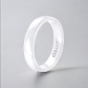 Anello personalizzato con cupola in ceramica nera
