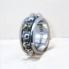 Herrenring Silber Anti-Stress-Ring rotierender Totenkopf