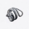 Anello Snake da uomo e donna in acciaio inossidabile