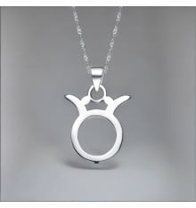 Collier Zodiaque Taureau en Argent 925 – Stabilité, force et symbole astrologique