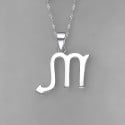 Collar del zodiaco Escorpio en plata de ley 925 – Colgante astrológico