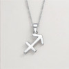 Sterling Silver Sagittarius zodiac pendant necklace
