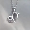 Collar del Zodiaco Capricornio en Plata de Ley 925 – Ambición, sabiduría y símbolo astrológico