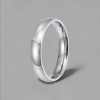 Bague alliance personnalisable titane dome polie