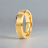 Bague de mariage personnalisée tungstène brossé