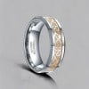 D8 Bague personnalisée tungstene celtique
