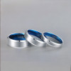 4 Bague mariage tungstene brossé personnalisable