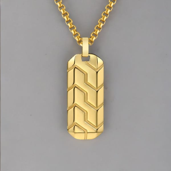Customizable military plate steel pendant