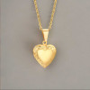 Pendentif acier coeur photo personnalisable