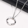 Pendentif celtique anneau runes vikings