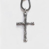Pendentif magma argent croix