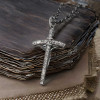 Herren Silberanhänger Kreuz Kruzifix Christus