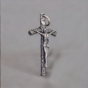 Heren zilveren hanger kruis kruisbeeld Christus