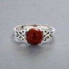 Bague argent celtique onyx rouge