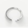 Bracelet argent massif jonc viking celtique torsade homme femme
