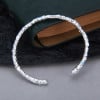 Bracelet magma argent massif jonc ouvert
