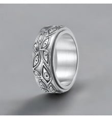 Herenring antistressring roterend oog van God