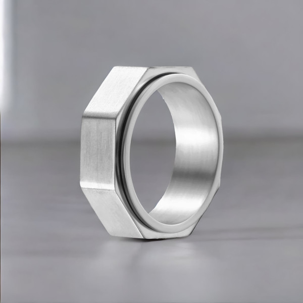 Anillo de tuerca giratorio antiestrés