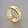 Anti-stress ring rotating nut