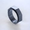 Anti-stress ring rotating nut