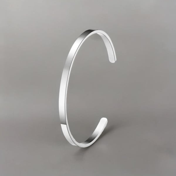 Bracelet jonc acier personnalisable