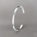 Bracciale bangle in acciaio personalizzabile