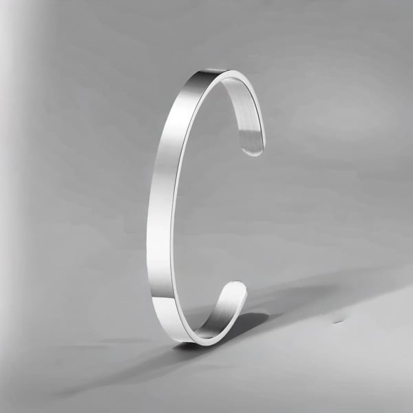 Bracelet jonc acier personnalisable