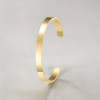 6D Bracelet jonc acier personnalisable