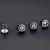 Boucles d'oreilles acier Signes du zodiaque Bélier