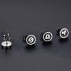 Boucles d'oreilles acier Signes du zodiaque Bélier
