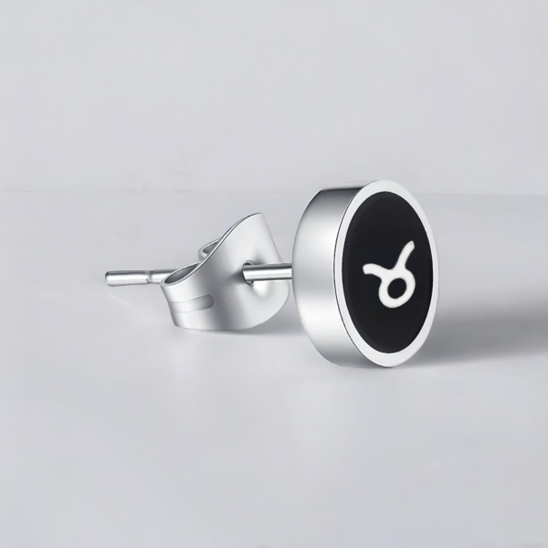 Boucles D'oreilles Pendantes Clés Argentées – Acier Inox Hypoallergénique, 15 Mm