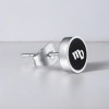 Steel earrings Zodiac signs Virgo