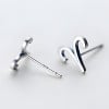 Boucles d'oreilles argent 925 Signes du zodiaque Taureau