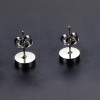 Boucles d'oreilles acier Signes du zodiaque Vierge