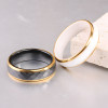 Bague céramique multi-facettée