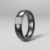 Zircons dome ceramic ring