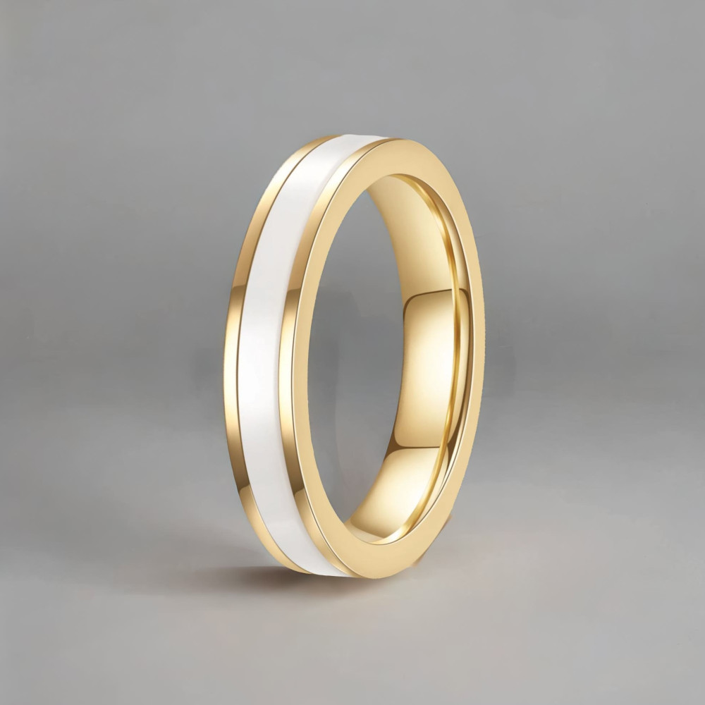Bague personnalisable ligne céramique