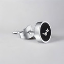 Boucles d'oreilles acier Signes du zodiaque Capricorne