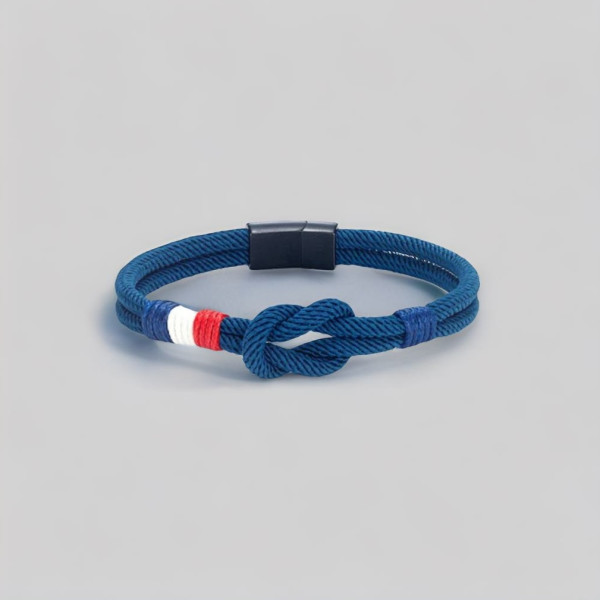 Bracelet corde millet noeud marin