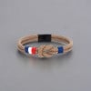 Bracelet corde millet noeud marin