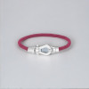 Bracelet corde millet fermoir manille marin acier