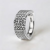 Bague argent ouverte celtique