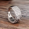 Bague argent ouverte celtique