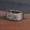 Bague argent ouverte celtique