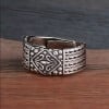 Bague argent ouverte celtique