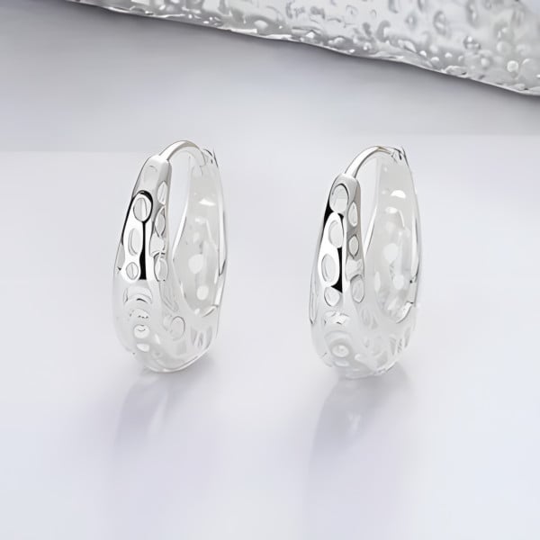 Boucles d'oreilles créoles celtique